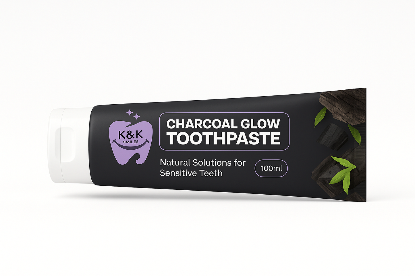Charcoal Glow Toothpaste (3.4 oz / 100 ml)