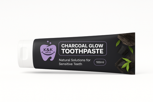 Charcoal Glow Toothpaste (3.4 oz / 100 ml)